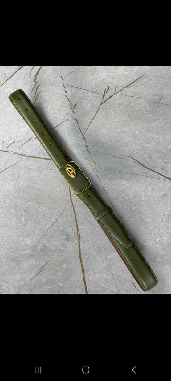 Kahverengi Deri Kemer - Görsel 4