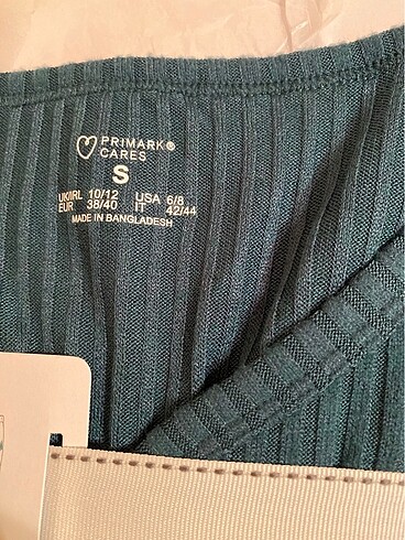 s Beden yeşil Renk Primark pijama takimi