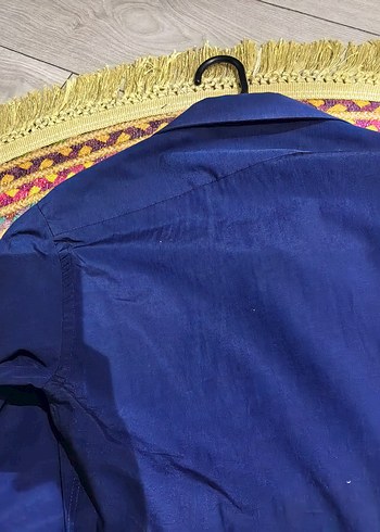 Erkek Lacivert Kısa Kollu Gömlek - Görsel 7