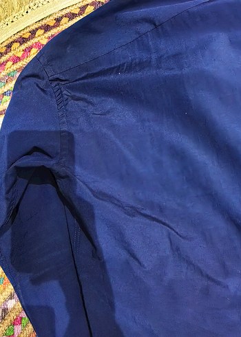 Erkek Lacivert Kısa Kollu Gömlek - Görsel 8