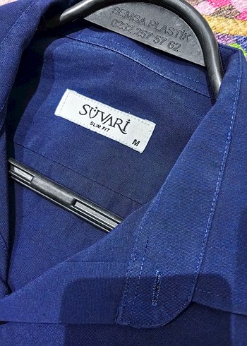 Erkek Lacivert Kısa Kollu Gömlek - Görsel 5