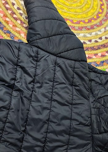 Erkek Çocuk Mavi Fermuarlı Kapüşonlu Mont - Görsel 7