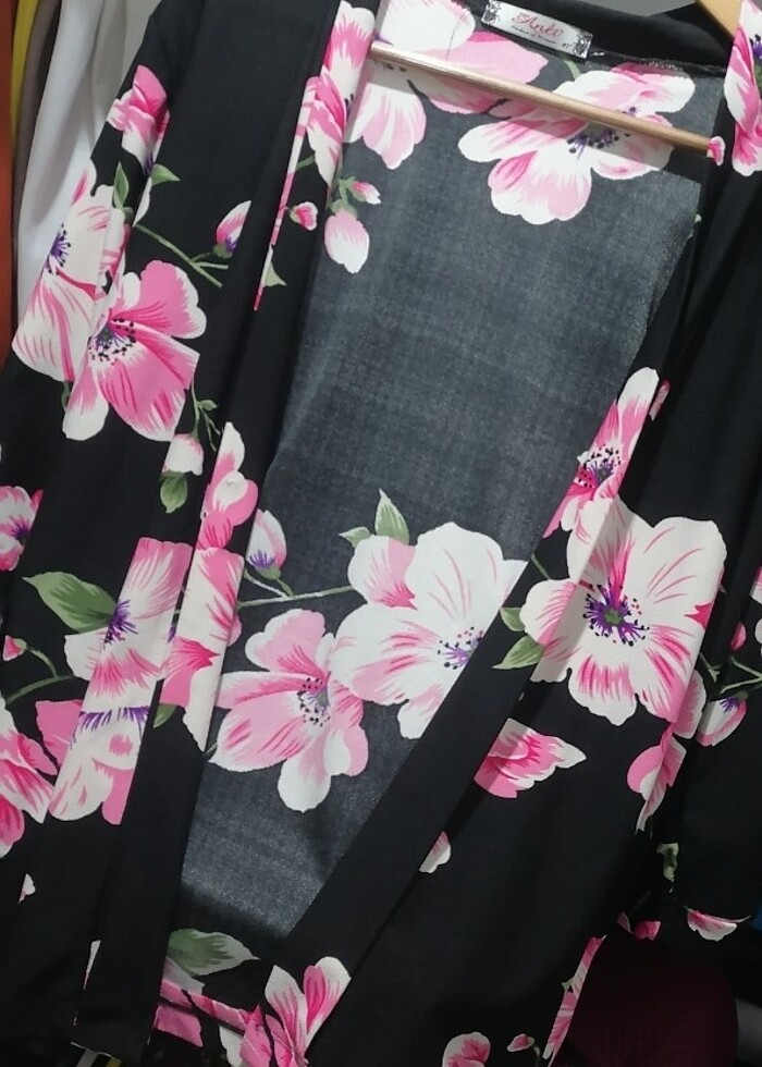 Çiçekli ceket - Görsel 5