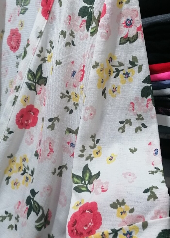 Çiçekli ceket - Görsel 3