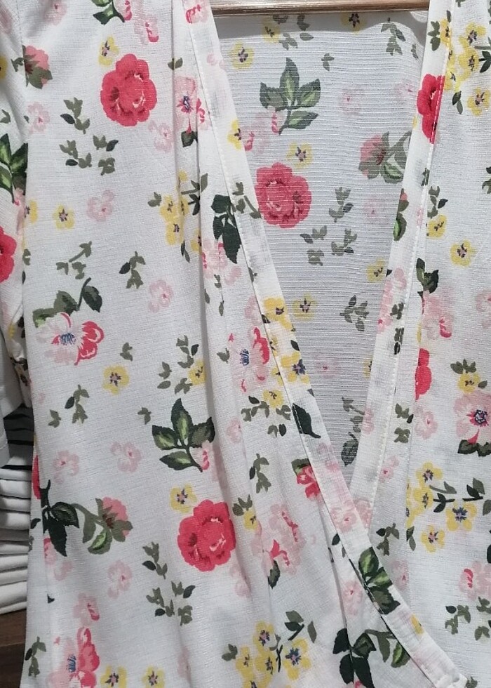 Çiçekli ceket - Görsel 4