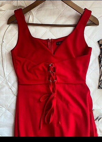 Ariş Pırlanta Kırmızı elbise