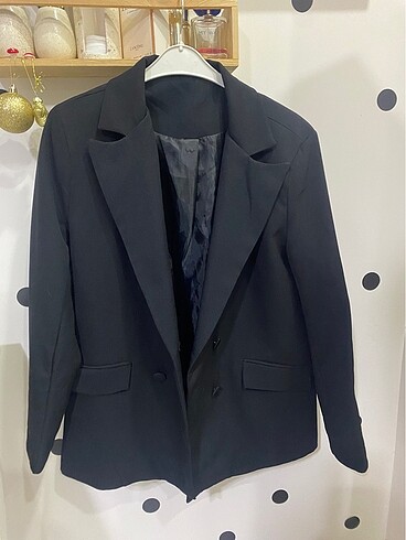 m Beden siyah Renk Blazer ceket