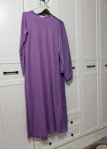 Büzgülü elbise - Görsel 3