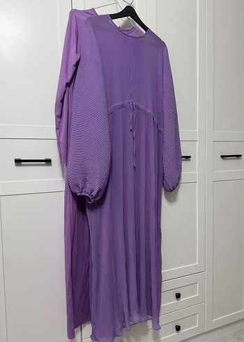 Büzgülü elbise - Görsel 2