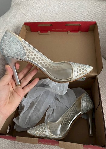 Gümüş stiletto - Görsel 2