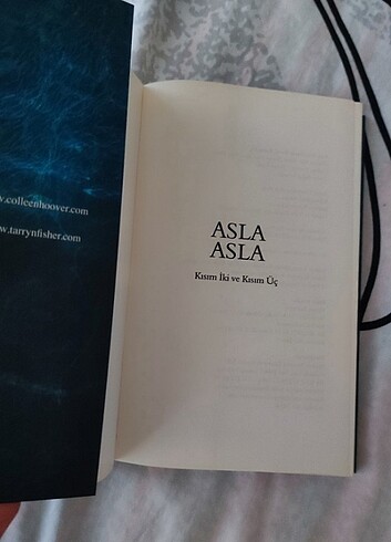  Asla Asla 2-3 kısım Collen Hoover Tarryn Fisher