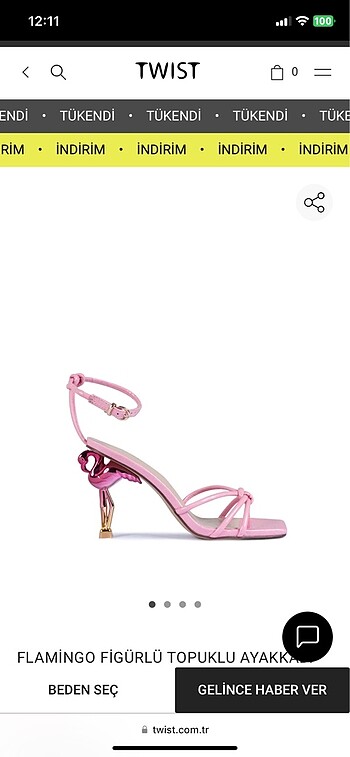 Twist Flamingo Ayakkabı