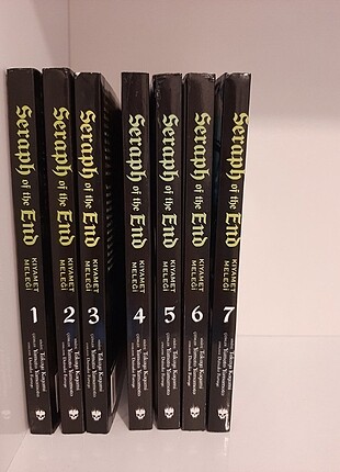 Manga seraph of the end 1-2-3-4-5-6-7 serileri satışta