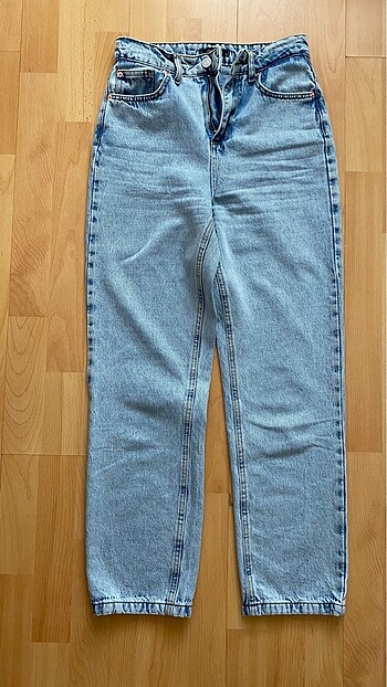 Yüksel bel straight jean