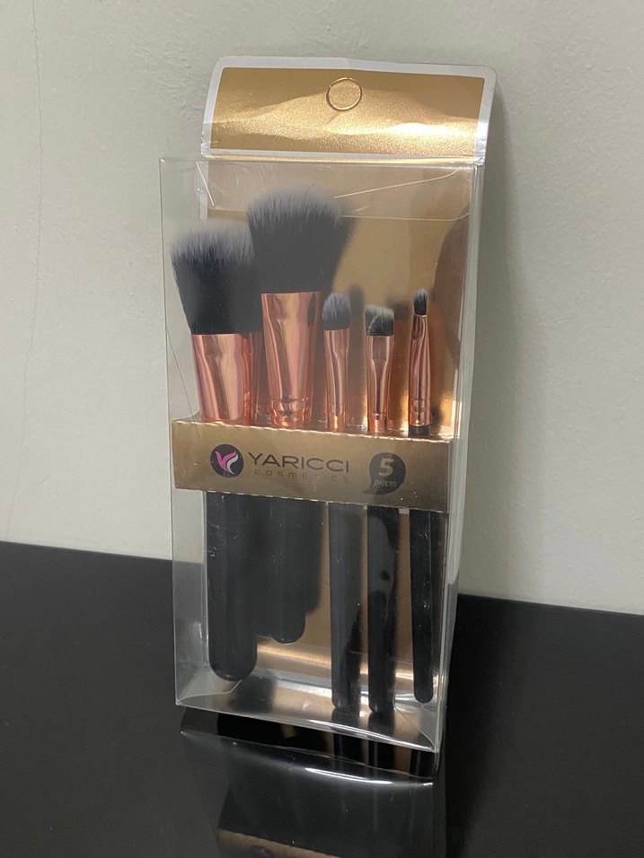 Yarico 5'li Makyaj Fırça Seti Bej - Görsel 2