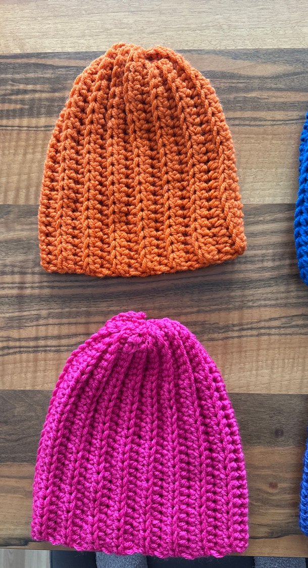 Renkli Kadın Örgü Bere Seti - Görsel 2