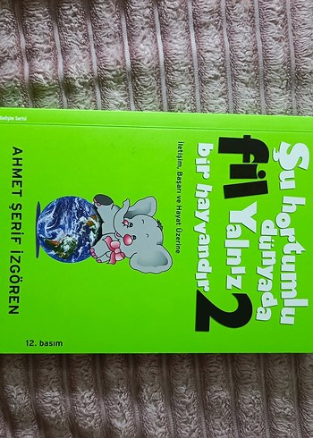Su Hortumlu Fil Yalnız Bir Hayvandır 1-2 Set - Görsel 3