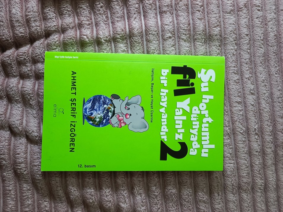 Su Hortumlu Fil Yalnız Bir Hayvandır 1-2 Set - Görsel 3