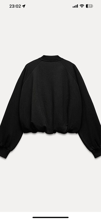 s Beden siyah Renk Zara bomber ceket