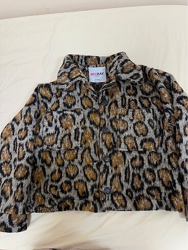 m Beden Leopar ceket