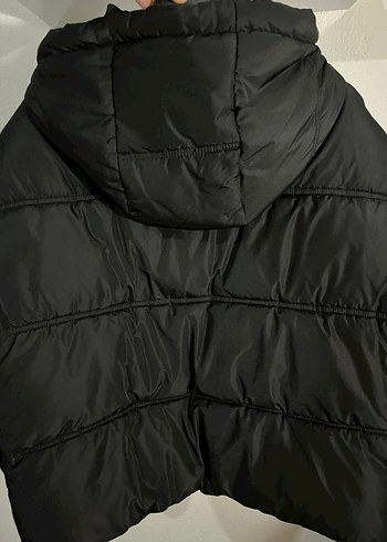 Siyah Kadın Kışlık mony - Görsel 3