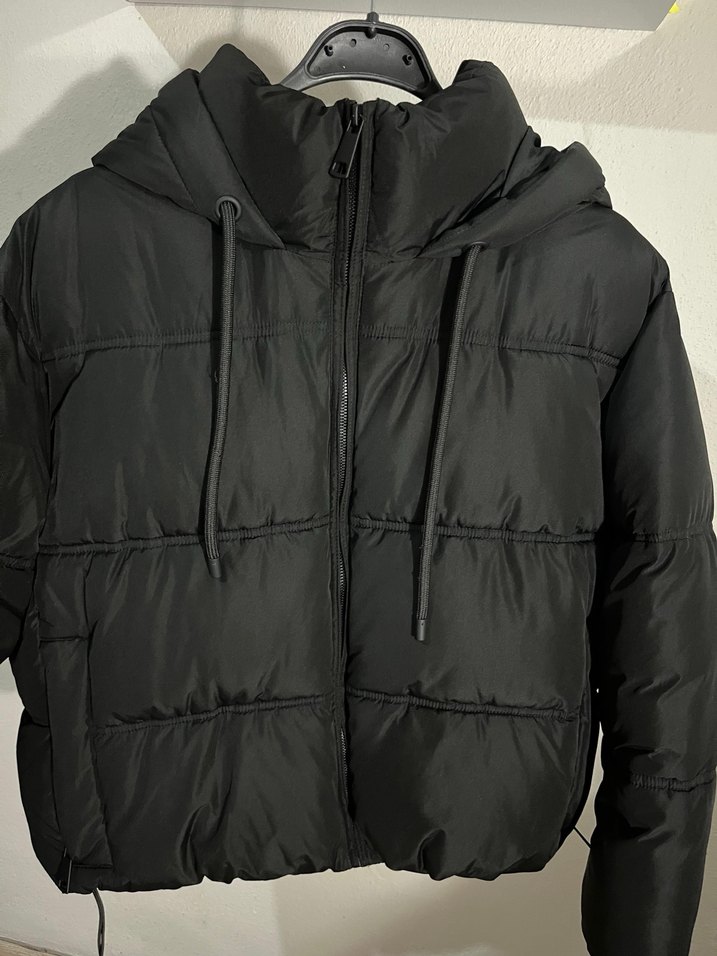 Siyah Kadın Kışlık mony - Görsel 2