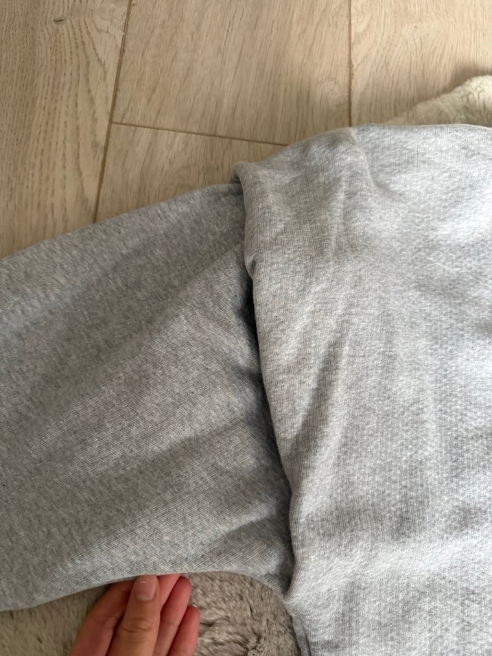 Gri Kadın Sweatshirt - Görsel 2