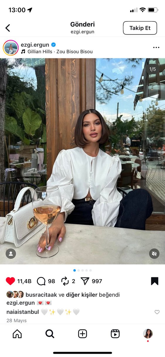 Mavi Düğmeli Gömlek - Görsel 4