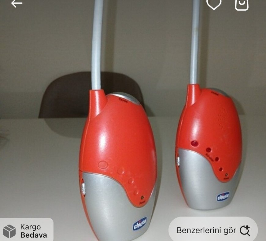 Turuncu Bebek Telsizi Chicco - Görsel 2