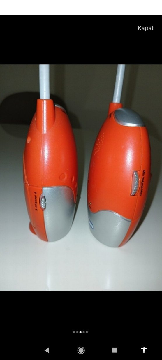 Turuncu Bebek Telsizi Chicco - Görsel 3