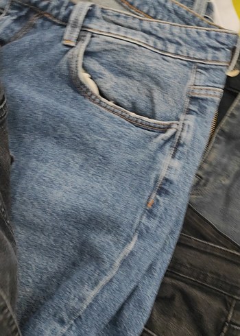 Erkek Siyah Regular Fit Denim Jean - Görsel 6