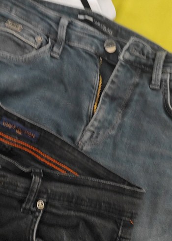 Erkek Siyah Regular Fit Denim Jean - Görsel 4