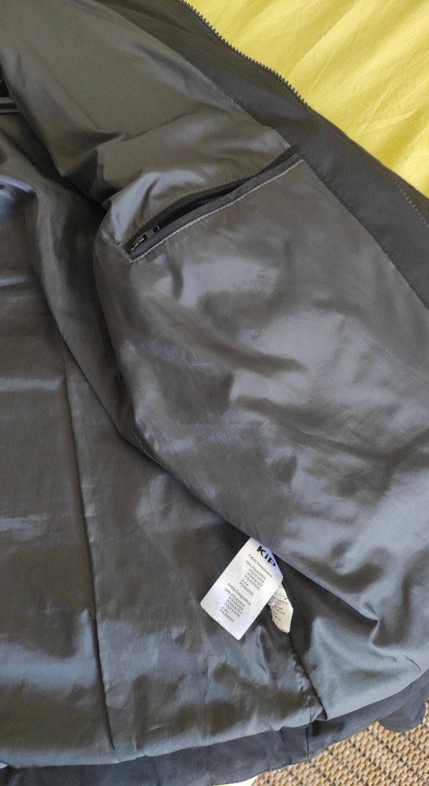 Erkek Siyah Fermuarlı Midi Mont - Görsel 4