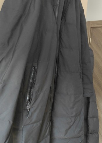 siyah Erkek Fermuarlı Streetwear mont - Görsel 2