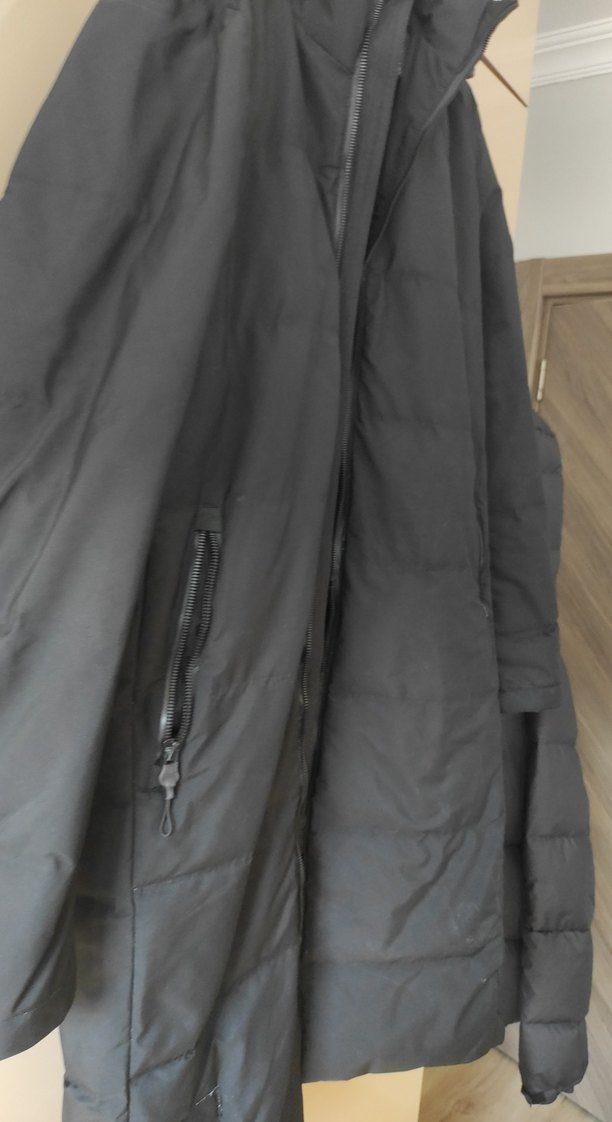 siyah Erkek Fermuarlı Streetwear mont - Görsel 2