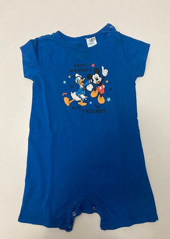 LC Waikiki Renkli Pop Kültür Desenli Bebek Tulum