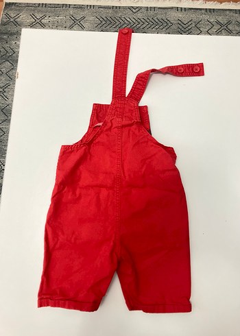 LC Waikiki Kırmızı Mickey Mouse Erkek Çocuk Salopet