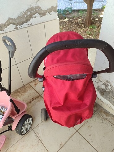 15-36 kg Beden kırmızı Renk Nuna bebek arabası