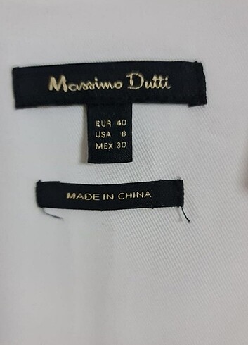 40 Beden Massimo Dutti Tulum