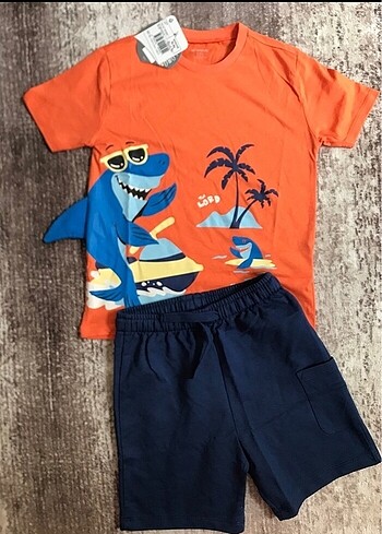 LC Waikiki erkek çocuk yazlık takım 5-6 yaş