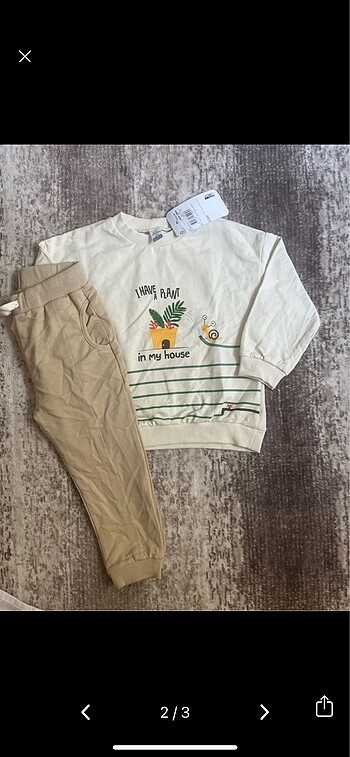 LC Waikiki Lc Waikiki erkek bebek takım 2-3 yaş