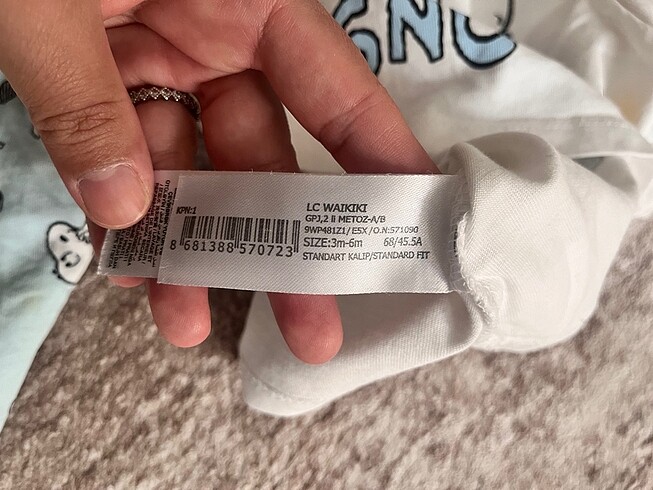 LC Waikiki LC Waikiki bebek pijama takımı 3-6 ay