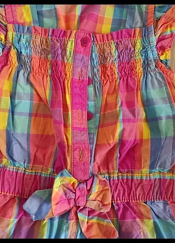 18-24 Ay Beden çeşitli Renk Kız bebek tulum, salopet