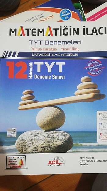 Acil yayınları 12 li tyt matematik denemesi 