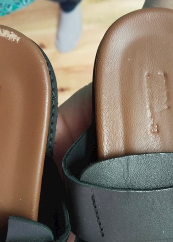 Kemerli Erkek Kahverengi Sandalet - Görsel 2