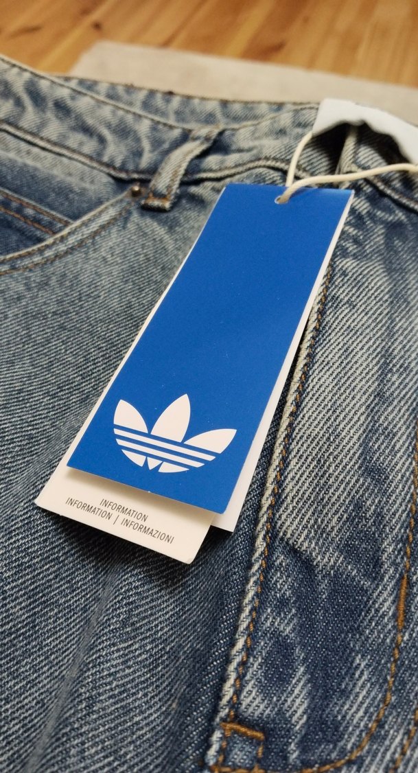 Erkek Gri Denim Midi Jean Şort kadın - Görsel 4