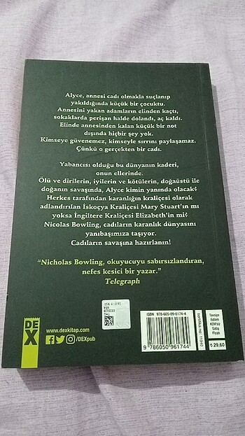  Cadı kızı kitap