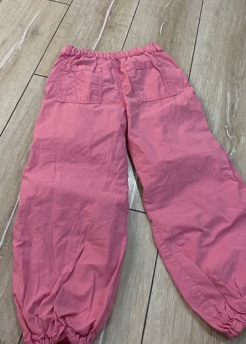6 Yaş Beden Kız Çocuk Pembe Bol Kesim rahat Pantolon