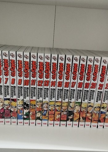 Naruto İngilizce Manga1-27 Cilt Seti