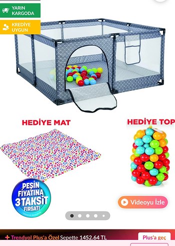 Gri Oyun Parkı Yatak - Görsel 2